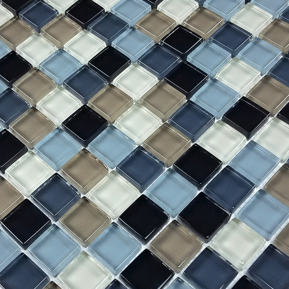 Blue 3 Glass Tile